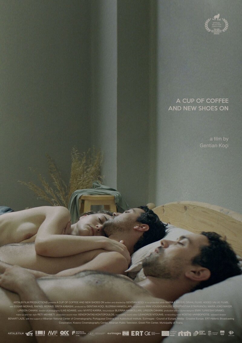 A Cup of Coffee and New Shoes On (2022) - poster 1
