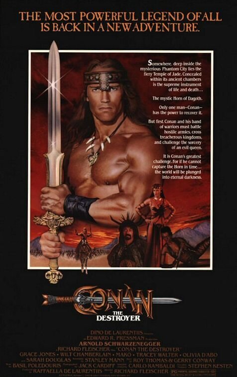 Conan the Destroyer (1984) - poster 2