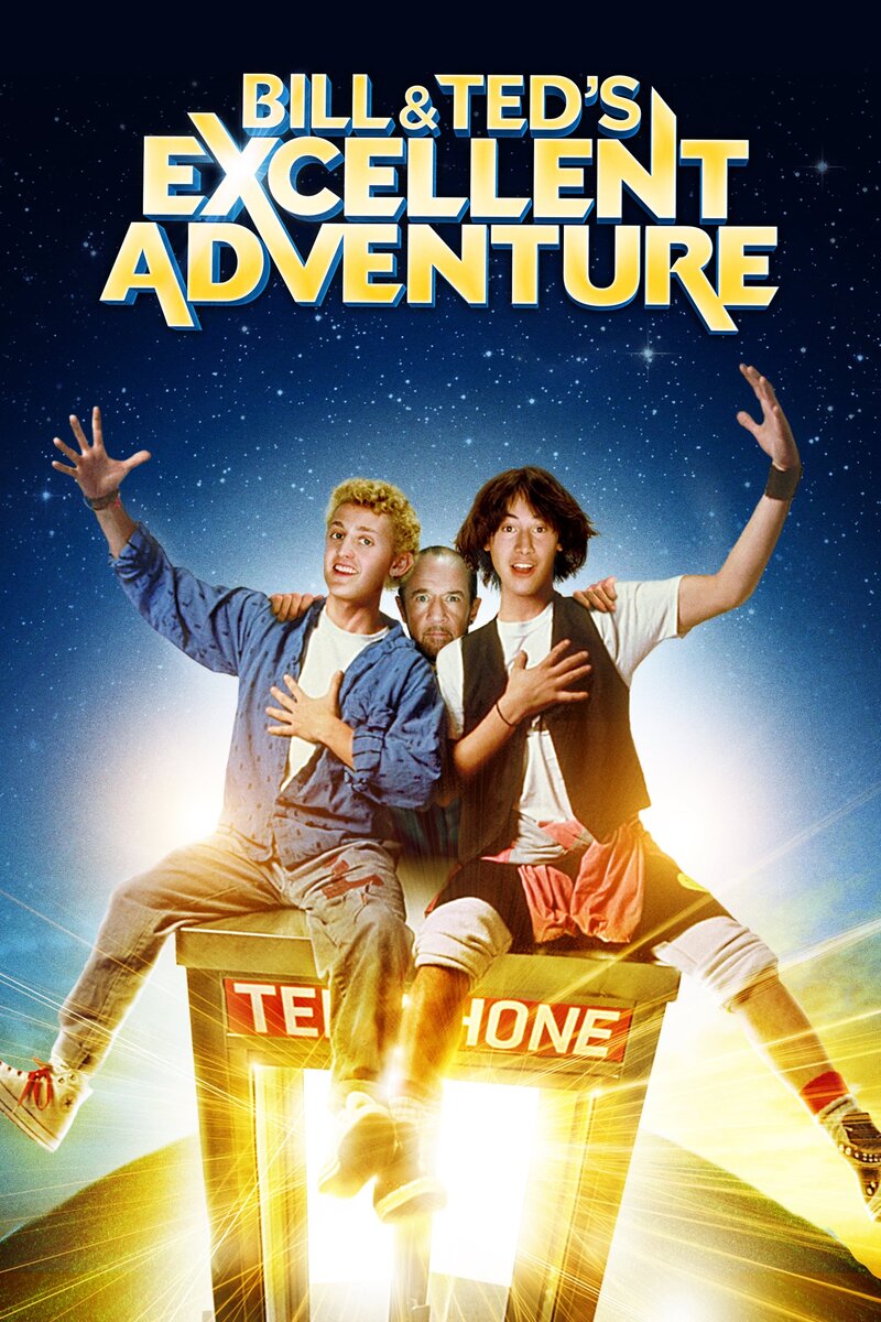 Bill & Ted's Excellent Adventure (1989) - poster 1