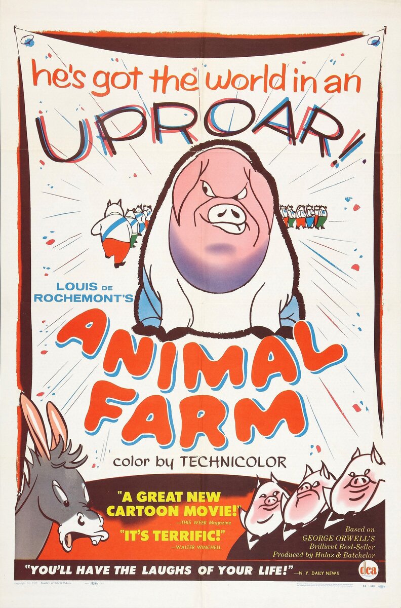 Animal Farm (1954) - poster 1