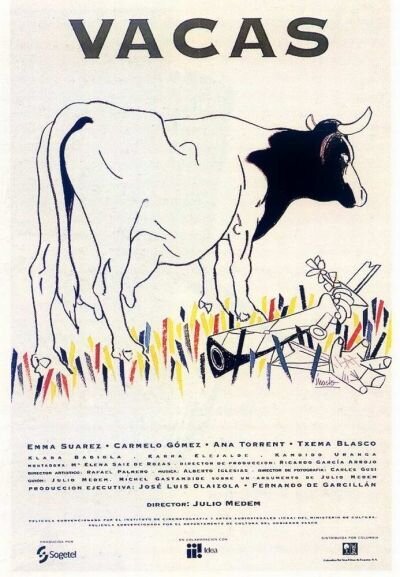 Vacas (1992) - poster 1