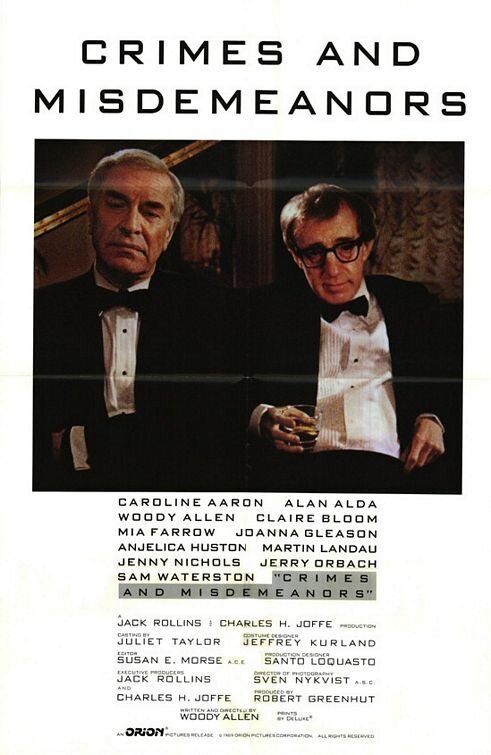 Crimes and Misdemeanors (1989) - poster 2