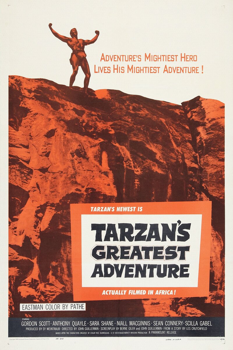 Великое приключение Тарзана (1959) - постер 2