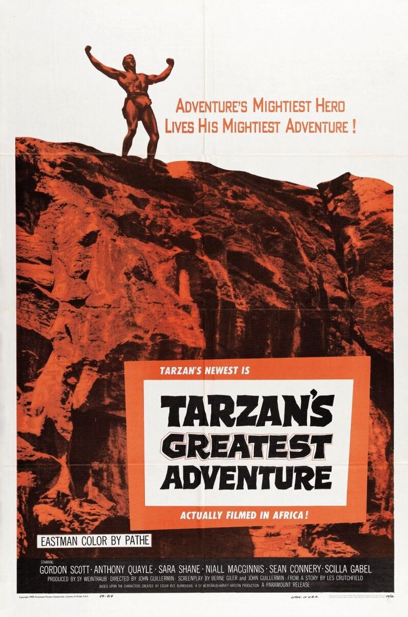 Великое приключение Тарзана (1959) - постер 1