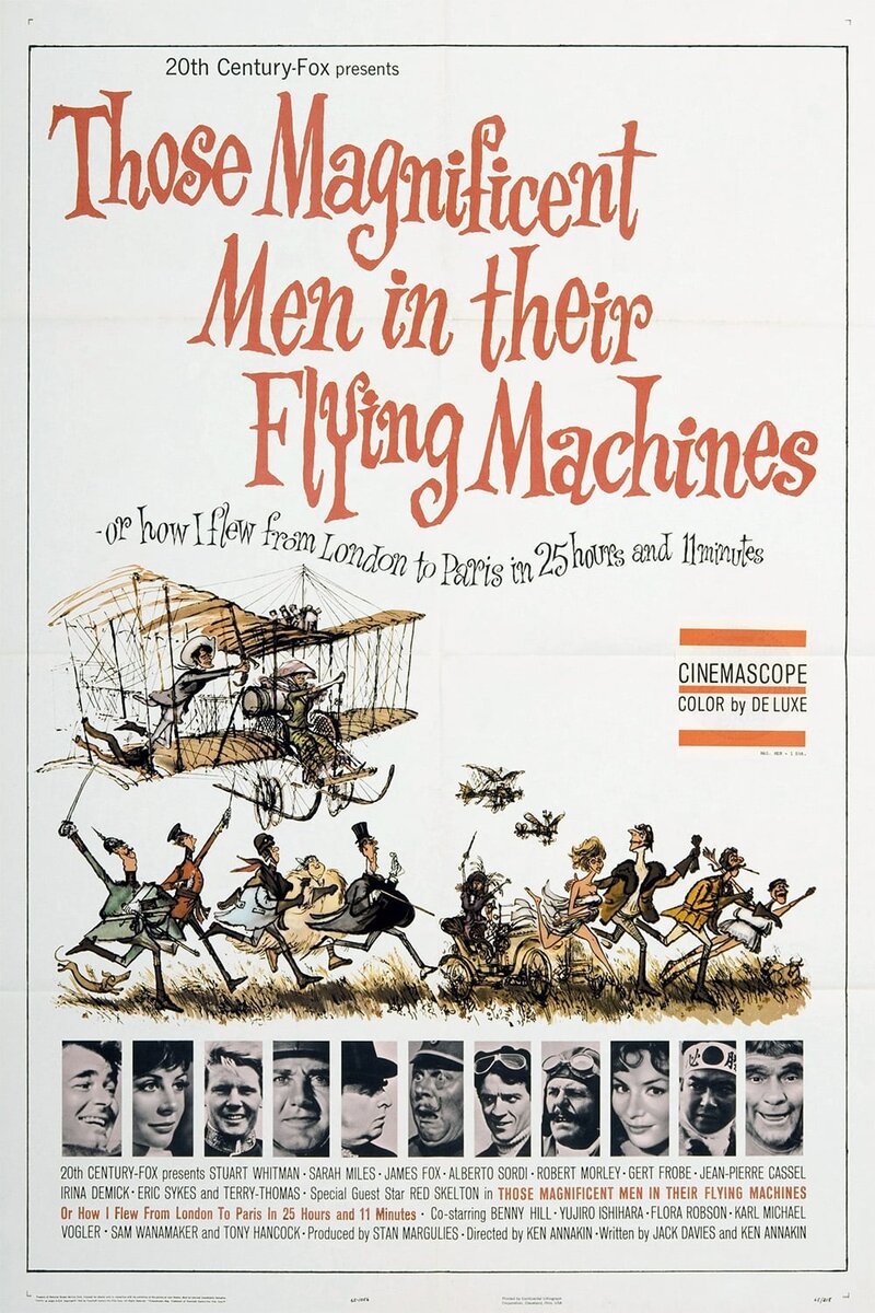 Those Magnificent Men in Their Flying Machines or How I Flew from London to Paris in 25 hours 11 minutes (1965) - poster 1