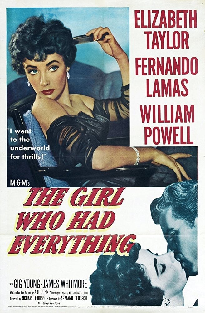 The Girl Who Had Everything (1953) - poster 1