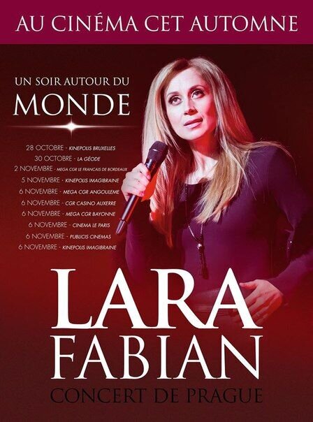 Lara Fabian — Un soir autour du monde (2015) - poster 1