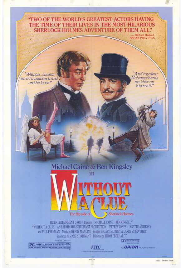 Without a Clue (1988) - poster 2