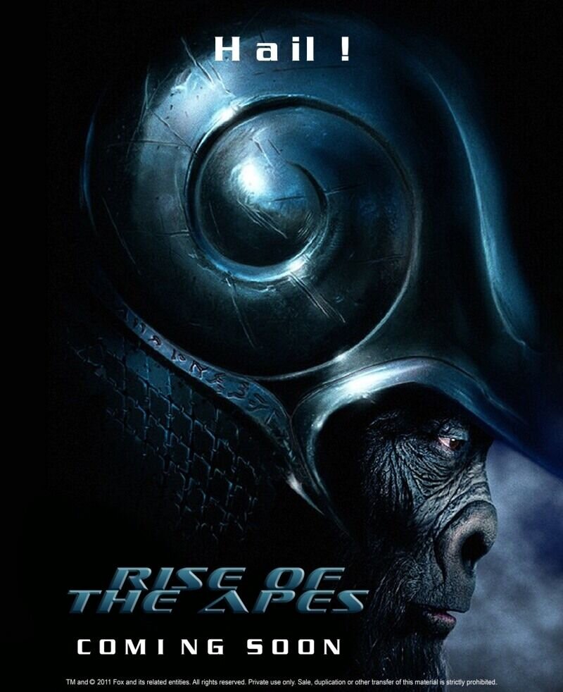 Восстание планеты обезьян (2011) - постер 3
