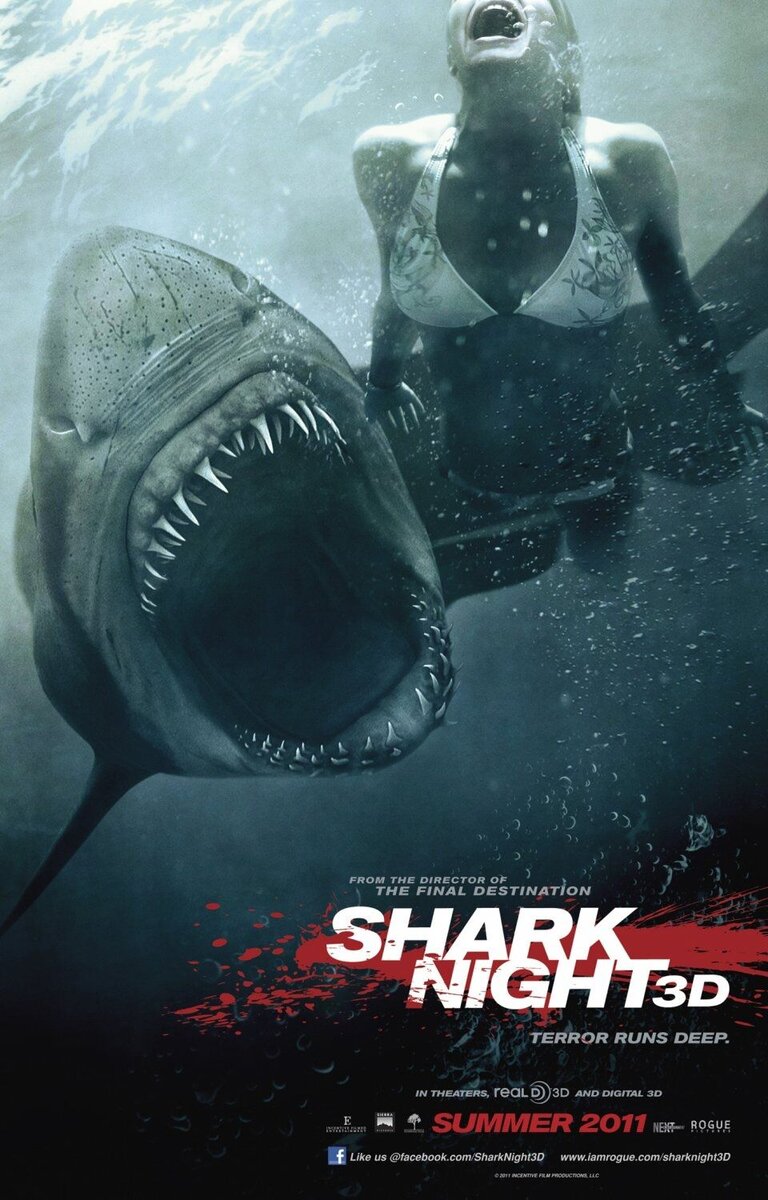 Shark Night 3D (2011) - poster 4