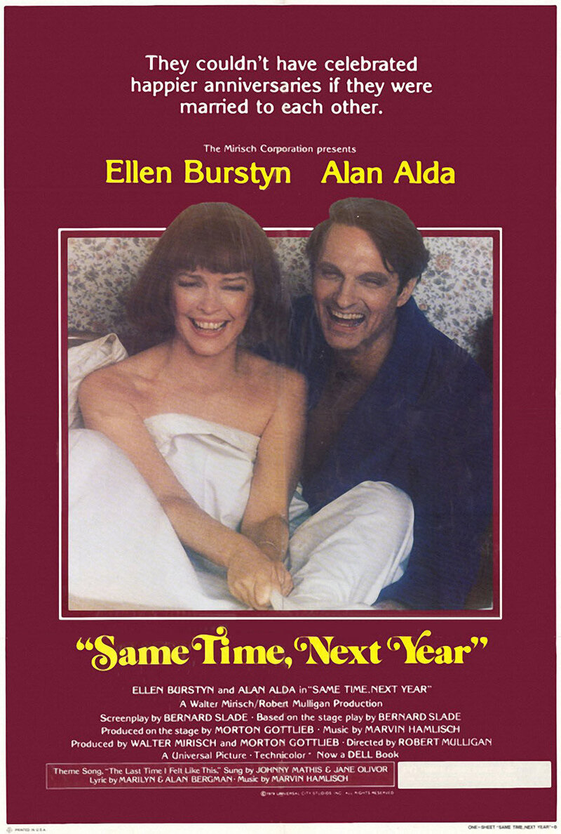 Same Time, Next Year (1978) - poster 2