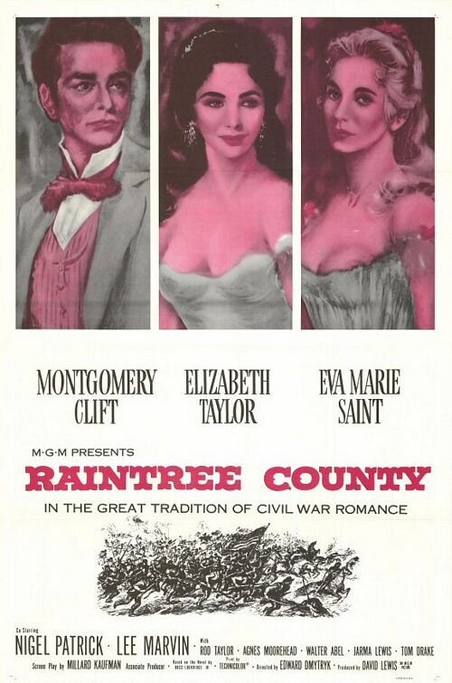 Округ Рэйнтри (1957) - постер 1
