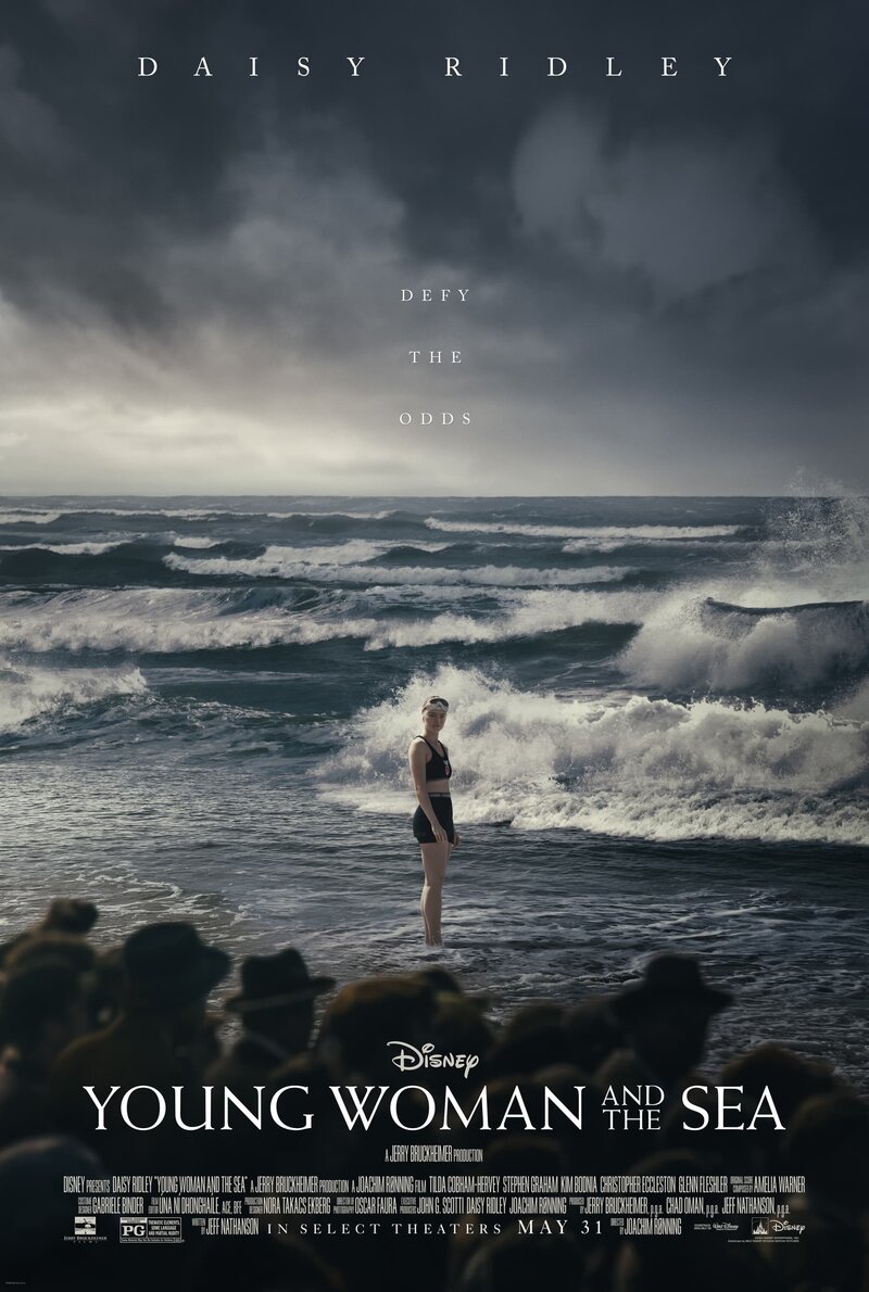 Young Woman and the Sea (2024) - poster 1