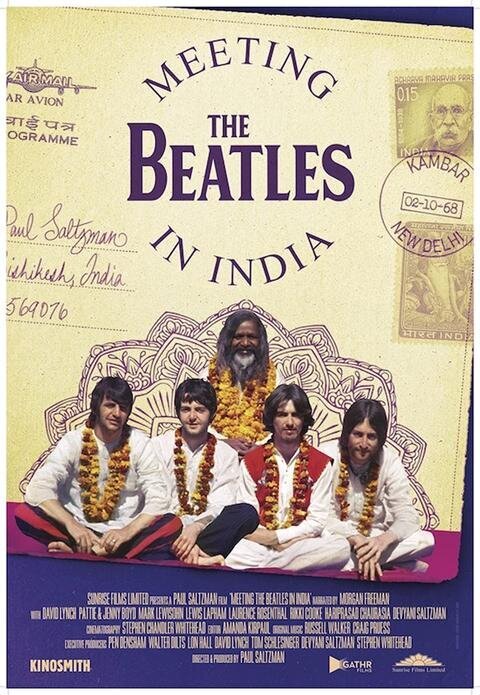 Meeting the Beatles in India (2020) - poster 1