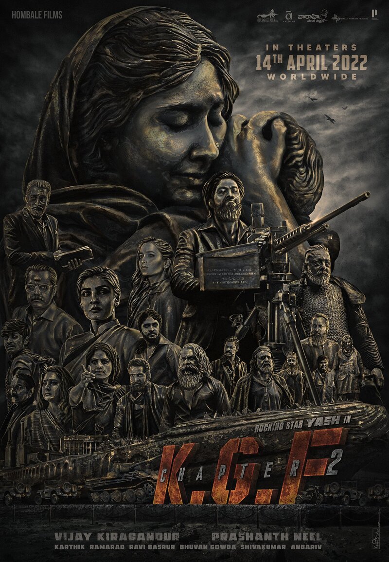 K.G.F: Chapter 2 (2022) - poster 3