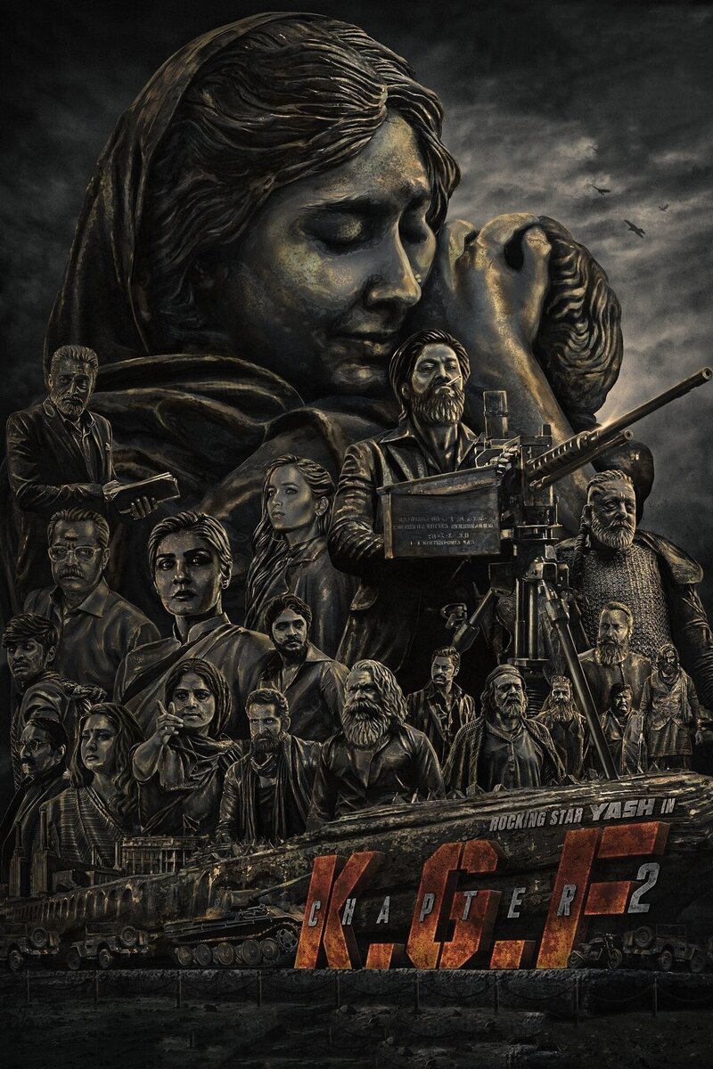 K.G.F: Chapter 2 (2022) - poster 1