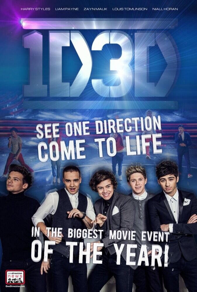 One Direction: Это мы 3D (2013) - постер 2
