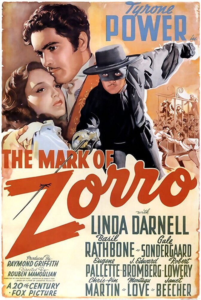 The Mark of Zorro (1940) - poster 2