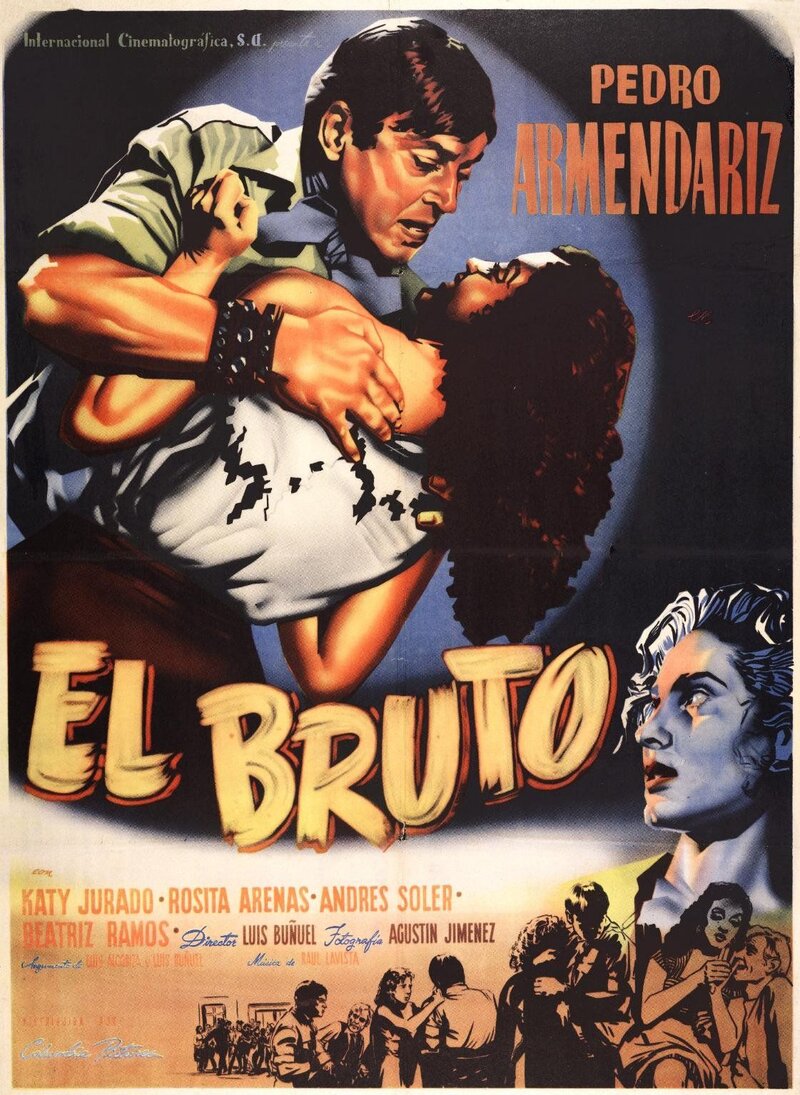 El Bruto (1953) - poster 2