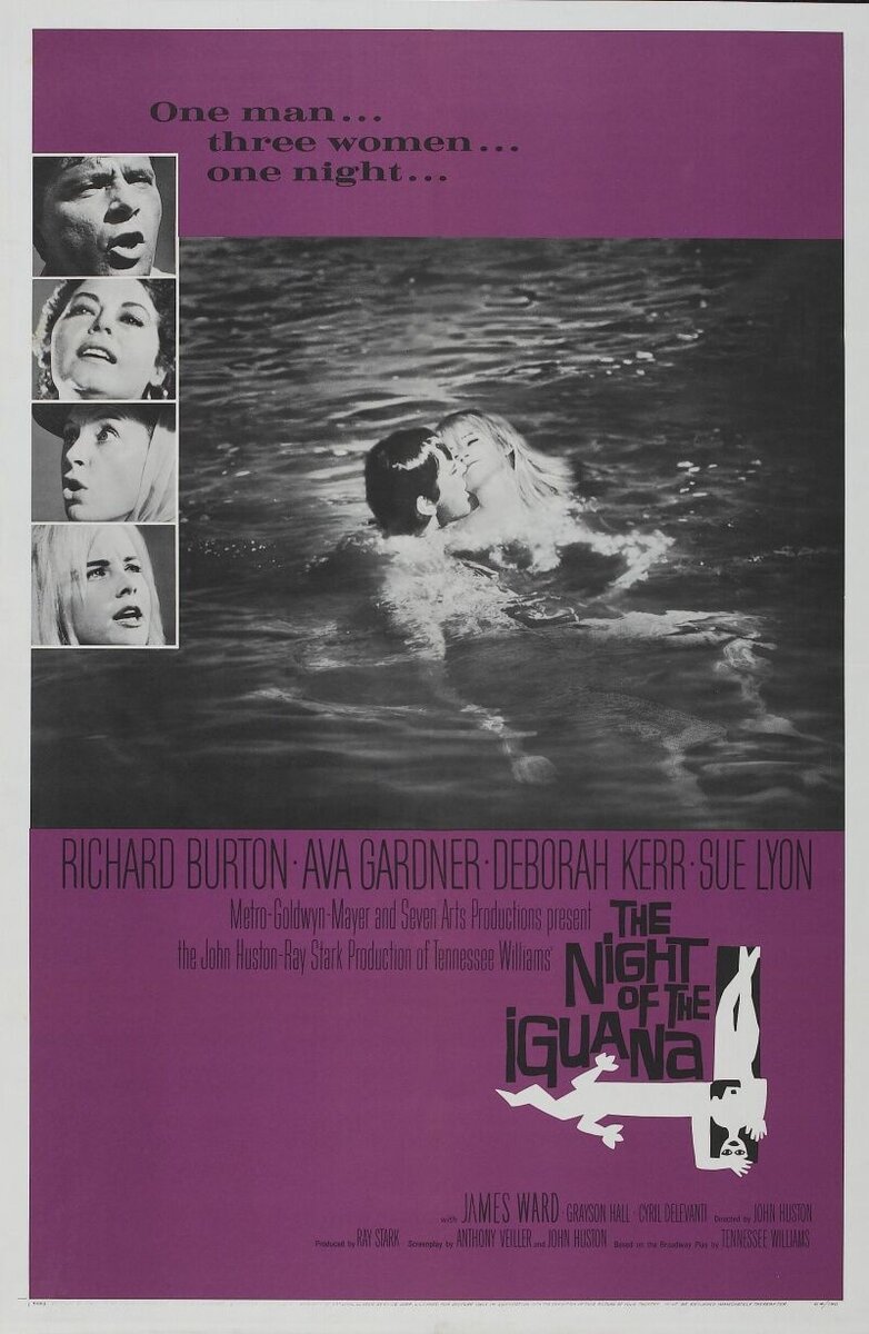 The Night of the Iguana (1964) - poster 3