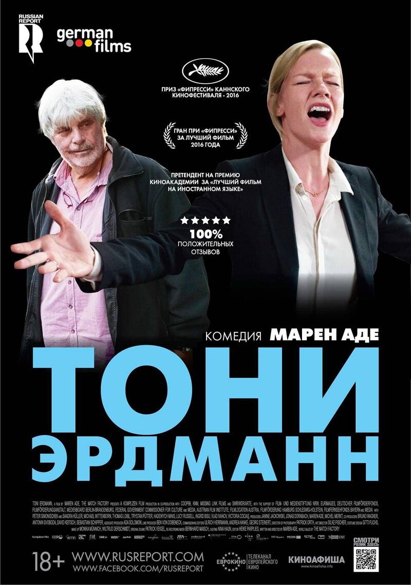 Тони Эрдманн (2016) - постер 1