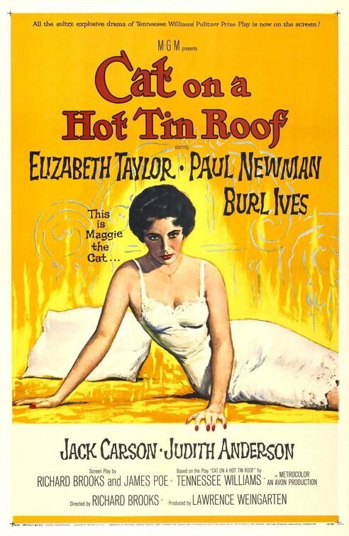 Cat on a Hot Tin Roof (1958) - poster 2