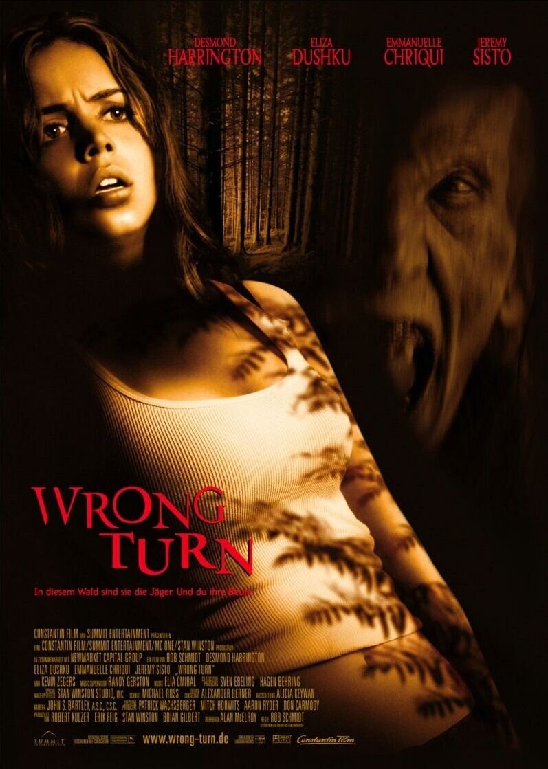 Поворот не туда (2003) - постер 1