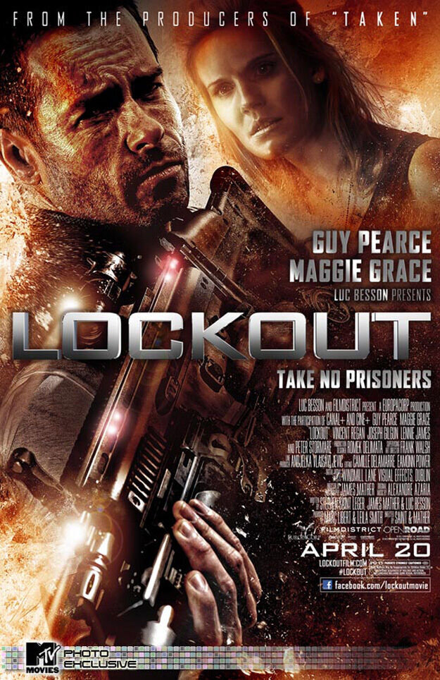 Lockout (2012) - poster 3