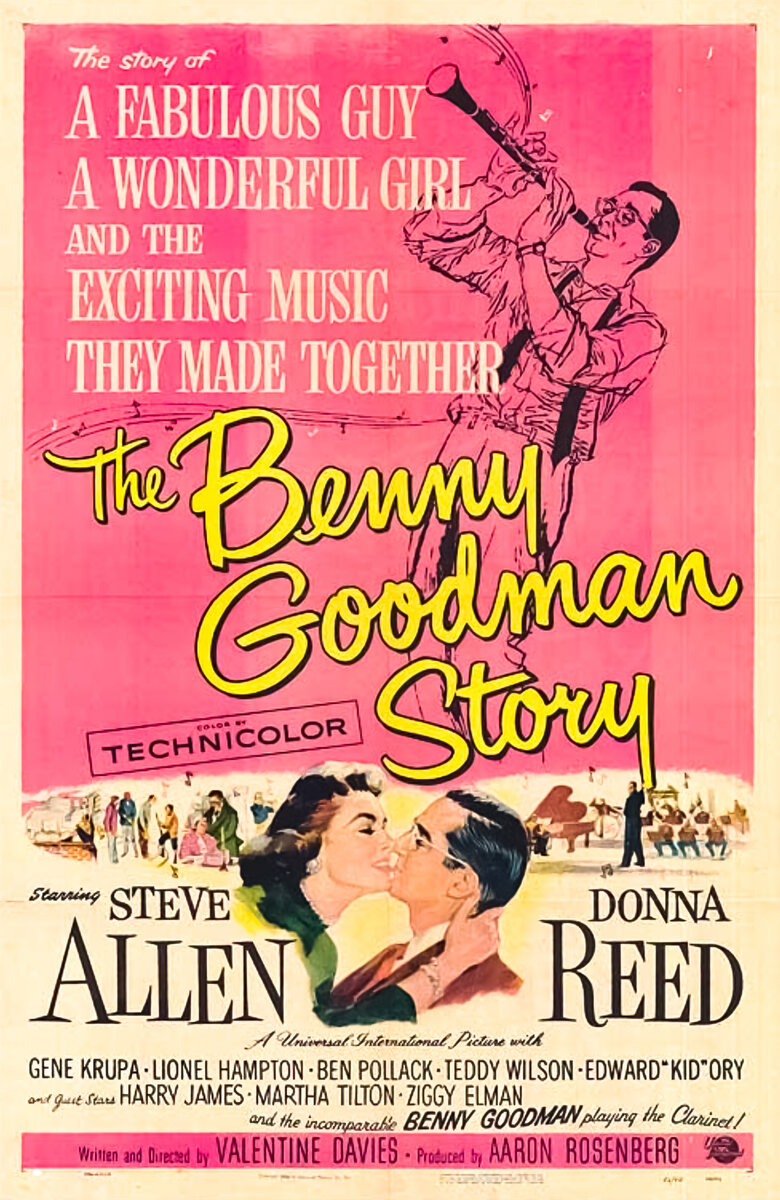 La historia de Benny Goodman (1956) - poster 1