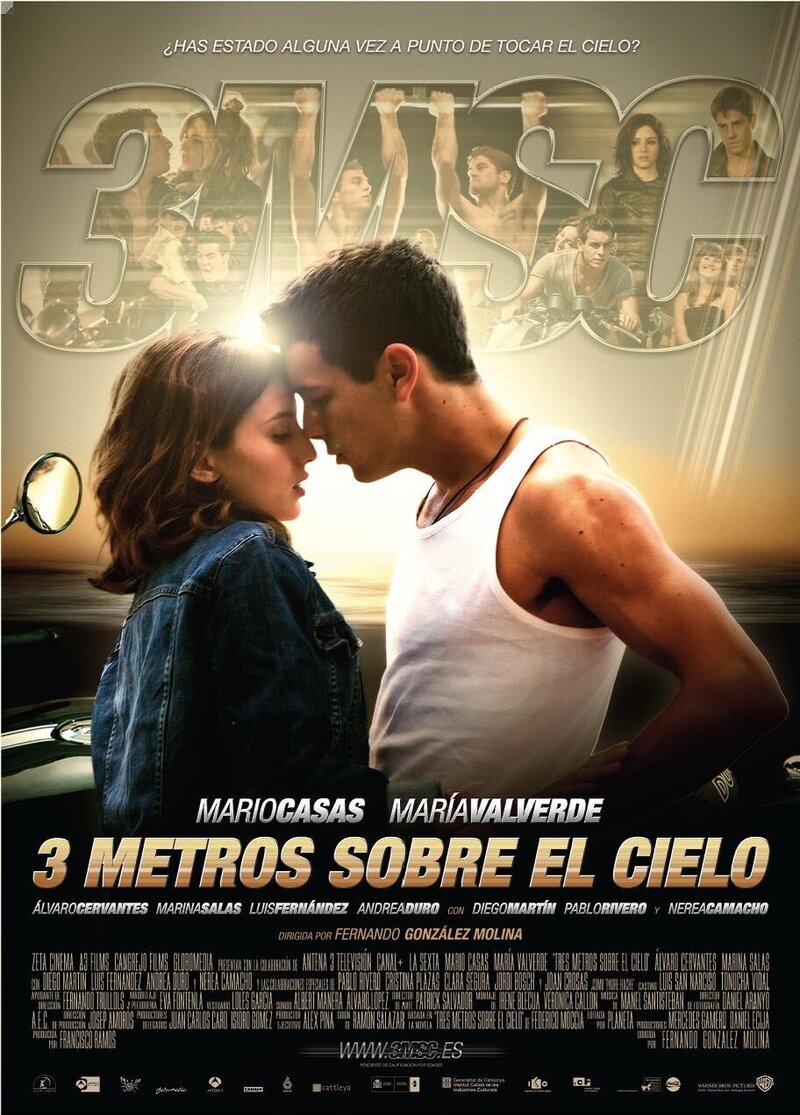Три метра над уровнем неба (2010) - постер 2