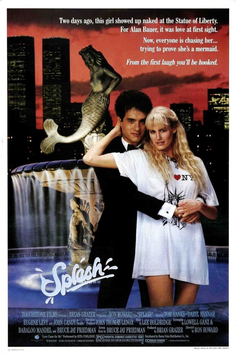 Splash (1984) - poster 2