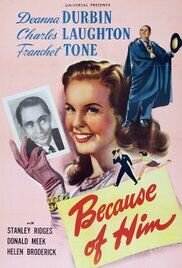 Because of Him (1946) - poster 2