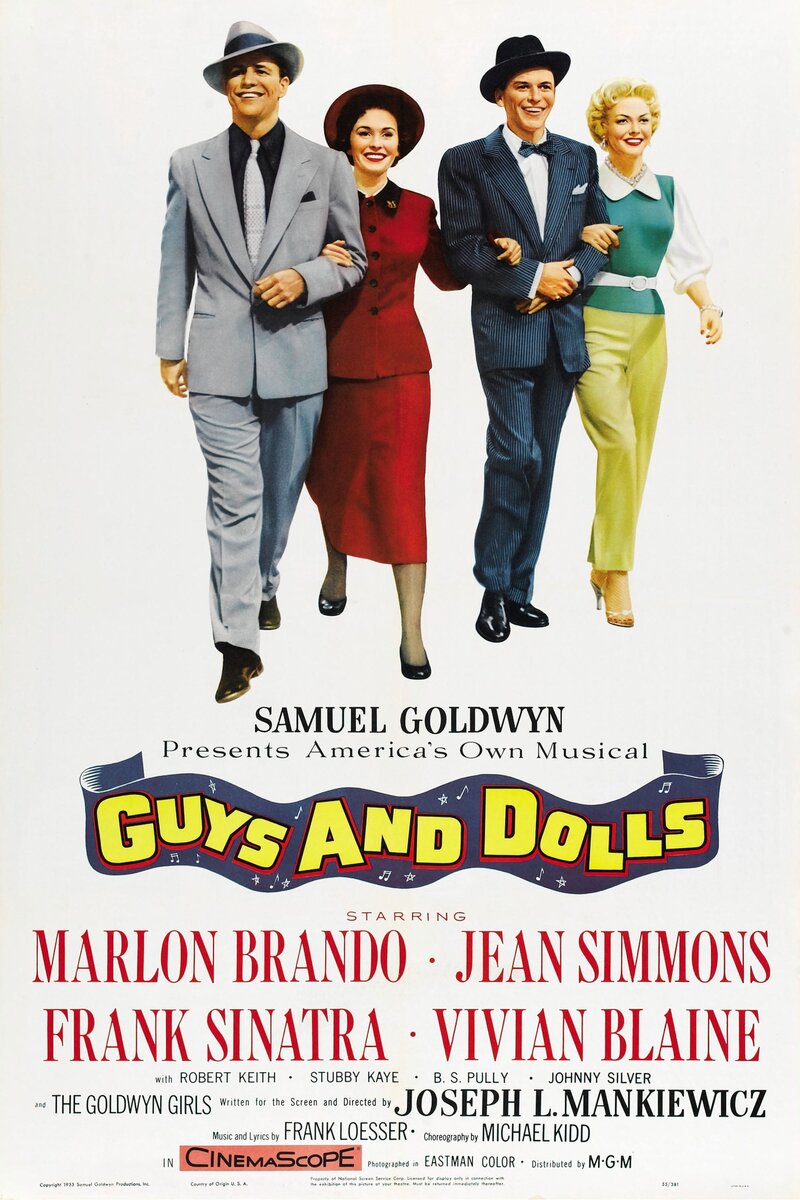 Guys and Dolls (1955) - poster 1