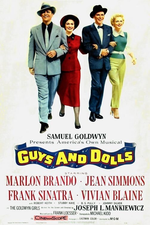 Guys and Dolls (1955) - poster 2