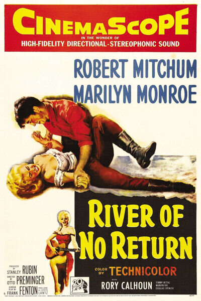 River of No Return (1954) - poster 2