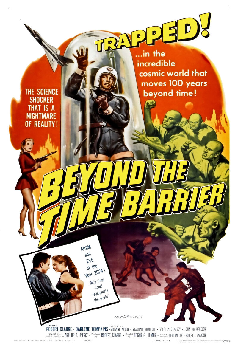 Beyond the Time Barrier (1960) - poster 1