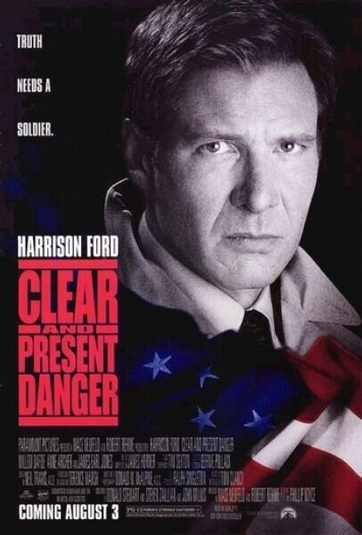 Clear and Present Danger (1994) - poster 2