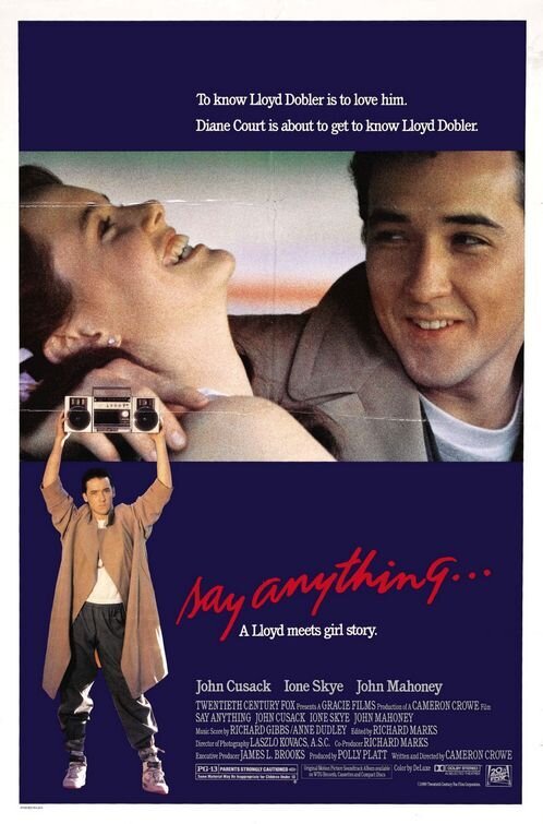 Say Anything... (1989) - poster 2