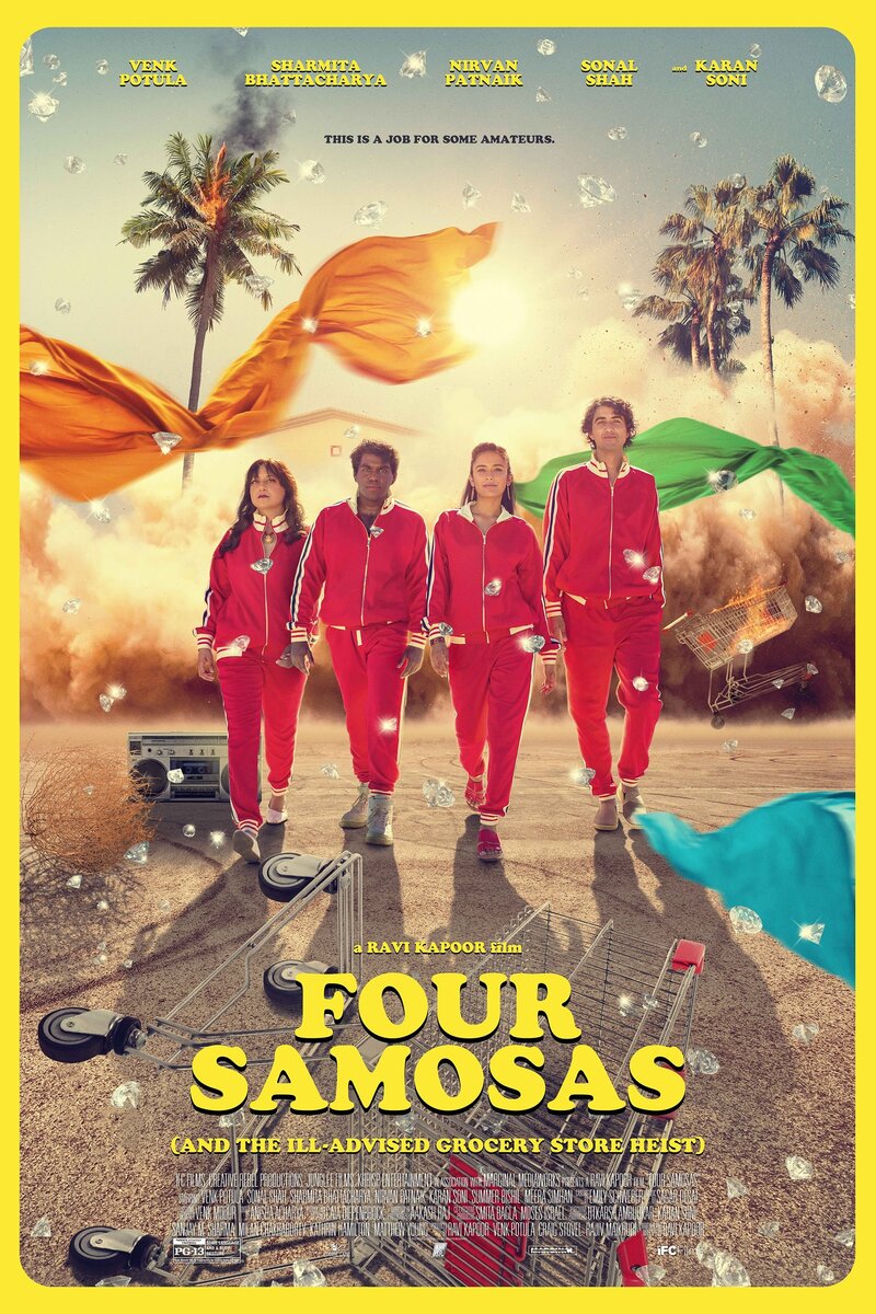 Four Samosas (2022) - poster 1
