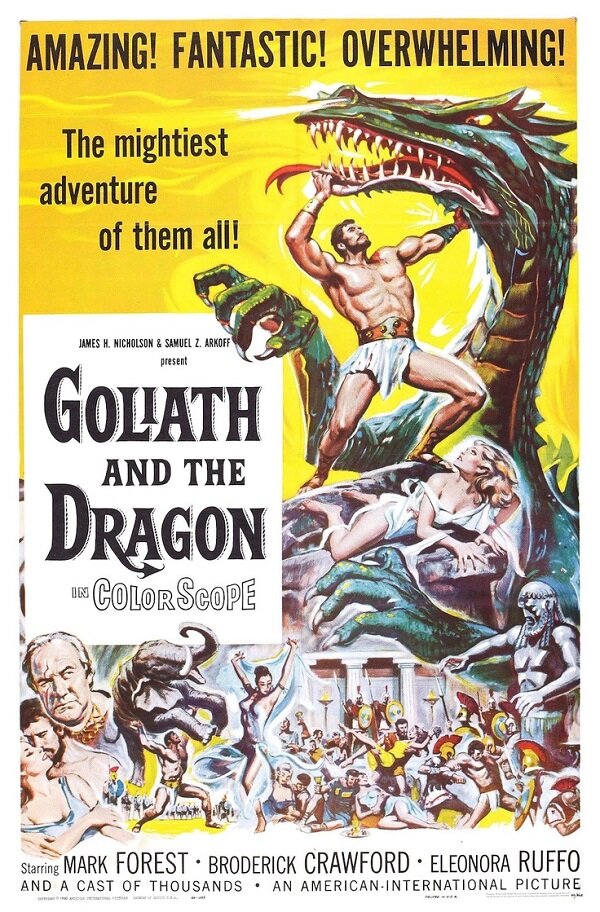 Goliath and the Dragon (1960) - poster 2