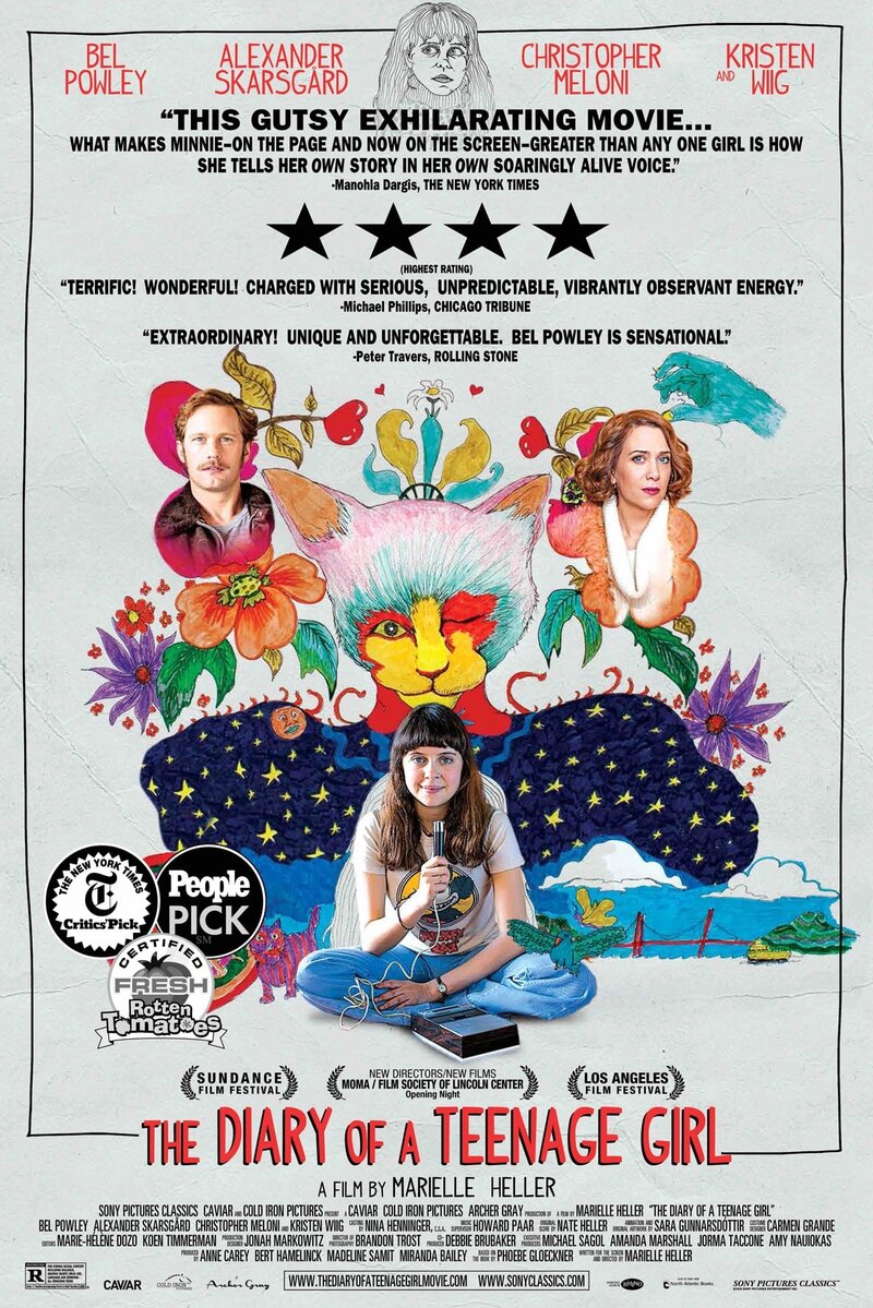 The Diary of a Teenage Girl (2015) - poster 1