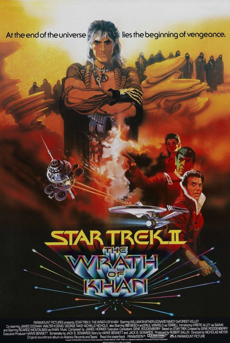 Star Trek II: The Wrath of Khan (1982) - poster 2
