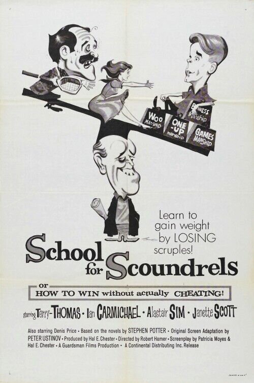 School for Scoundrels (1960) - poster 2