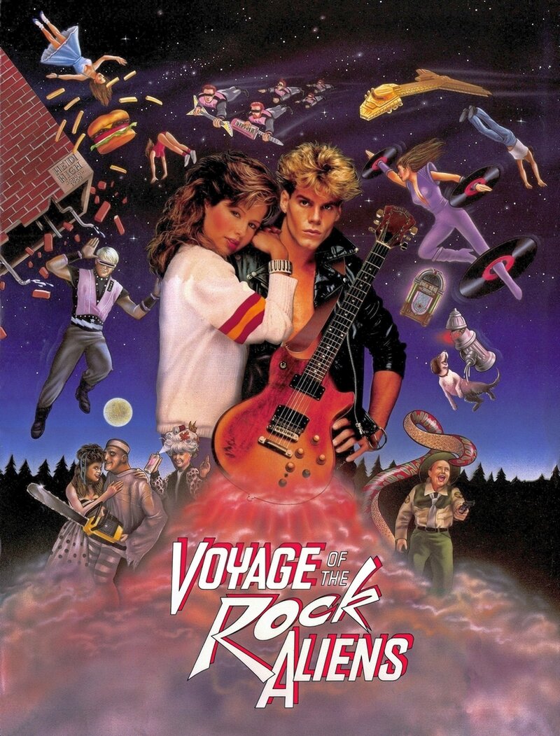 Voyage of the Rock Aliens (1984) - poster 2
