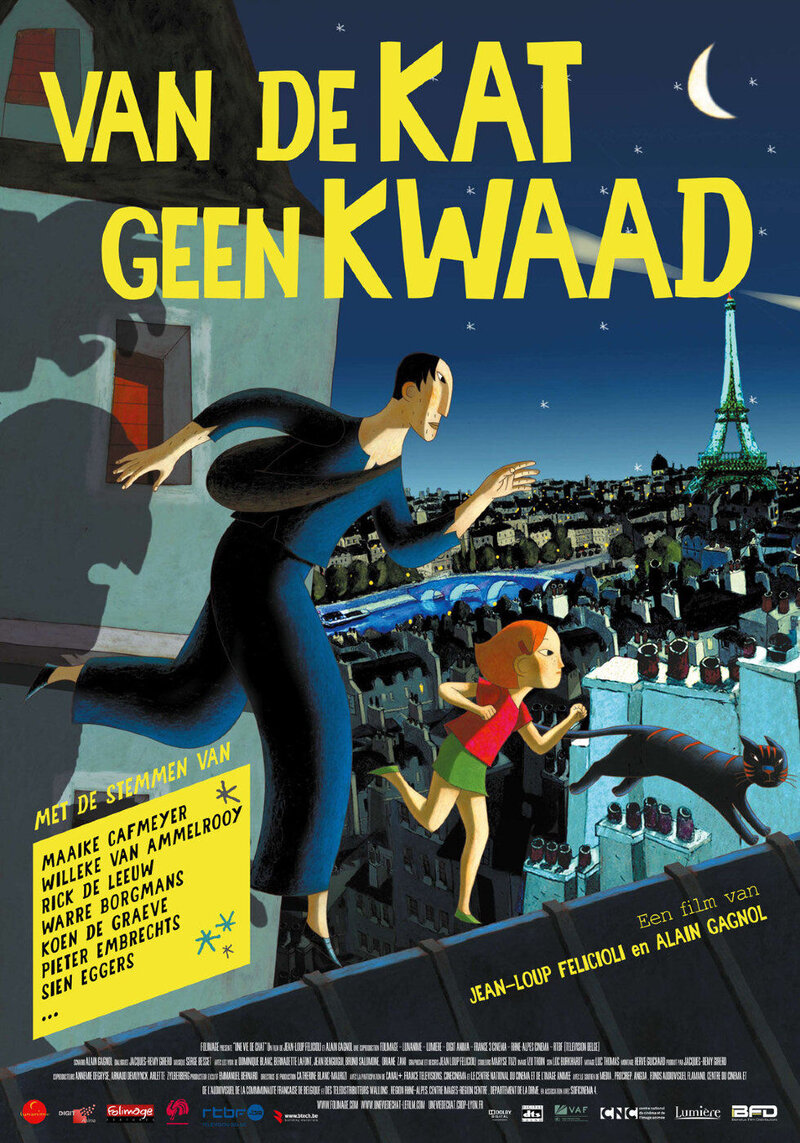 A Cat in Paris (2010) - poster 3