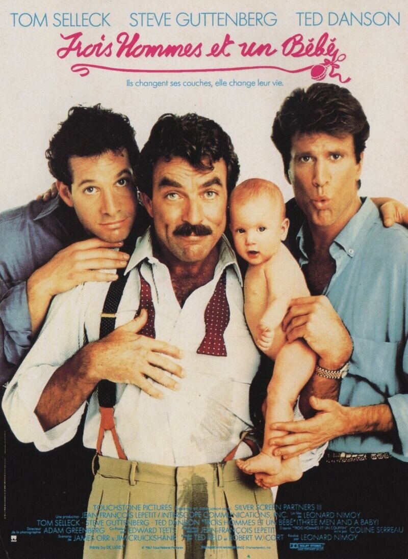 Three Men and a Baby (1987) - poster 2