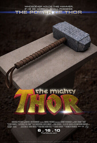 Thor (2011) - poster 6
