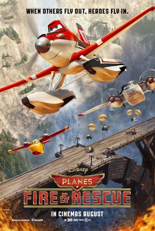 Planes: Fire & Rescue (2014) - poster 3