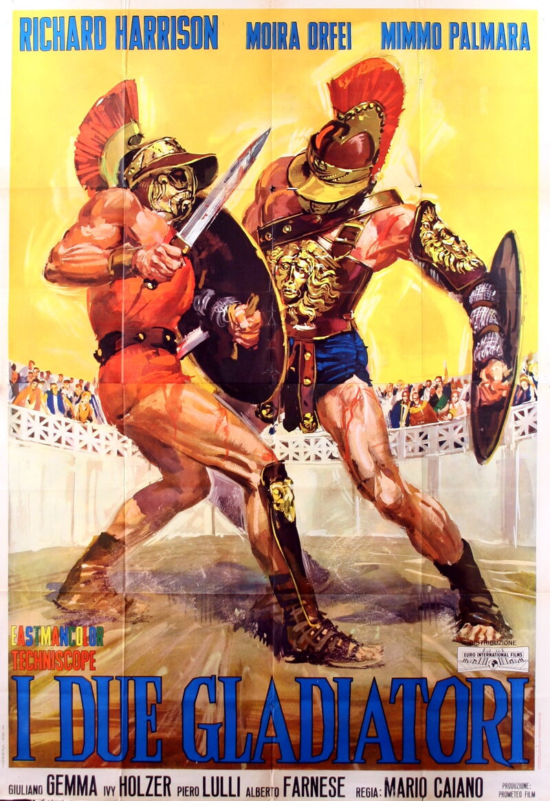 The Two Gladiators (1964) - poster 2