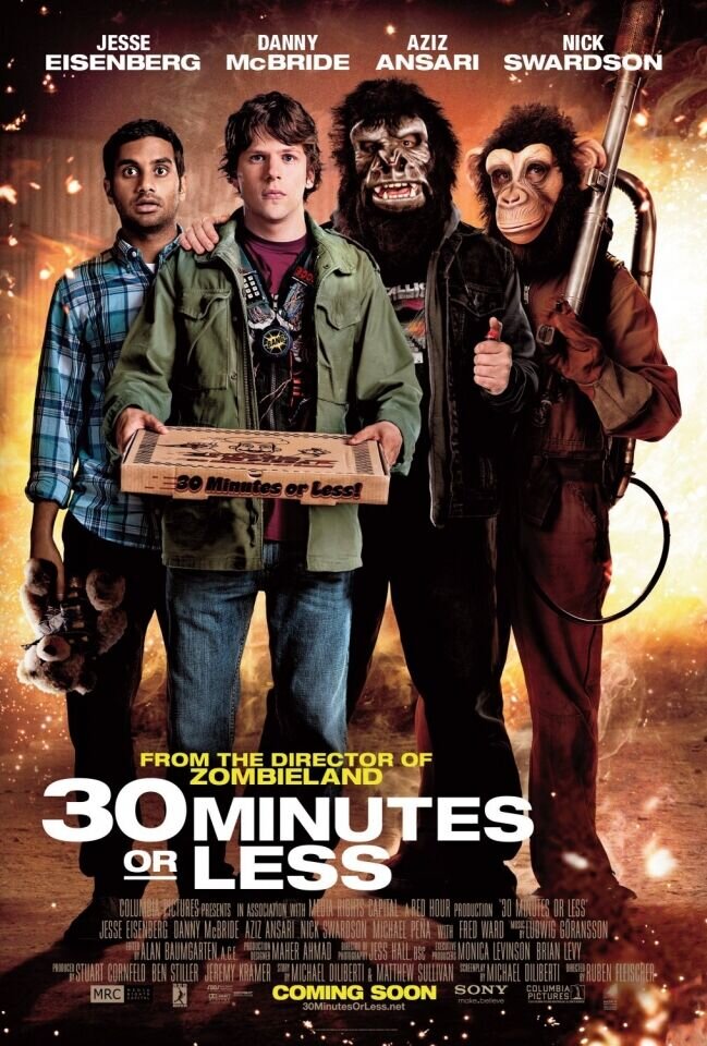 Успеть за 30 минут (2011) - постер 2